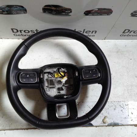 Steering wheel Leather Citroen C3