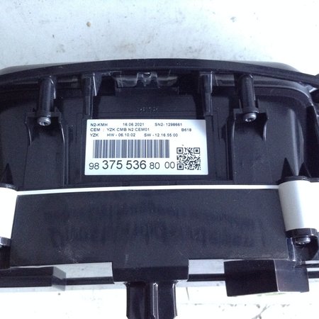 Instrument panel / Odometer 9837553680 Citroen C3