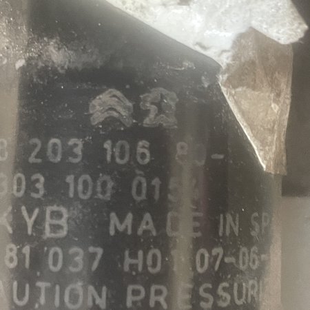 Stoßdämpfer vorne rechts Peugeot 208 1.2 tubo HNZ 9820310680