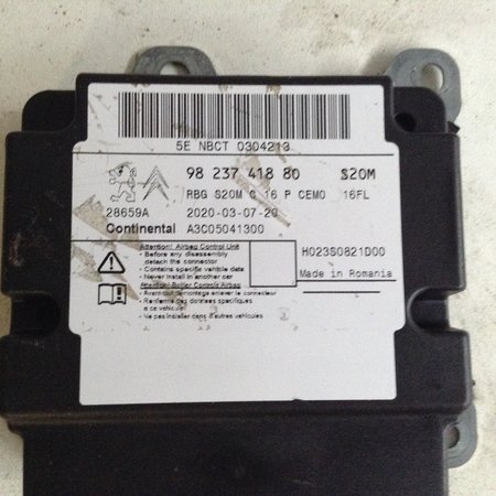 Airbag Module 9823741880 Peugeot 5008 II P87E