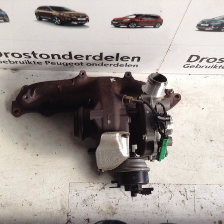 Turbocharger 9807873180 Peugeot Expert 4 180PK Complete With Exhaust Manifold