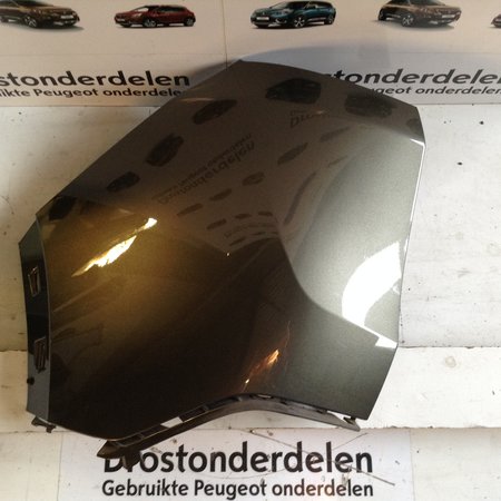 Eckstück Stoßstange hinten links 9811019077 Peugeot 3008 II P84E Farbe Grau EKLD