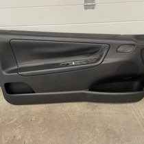 Door Panel/Door Trim Front Left 96805767PT Peugeot 207CC Black Leather