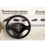 Steering wheel Leather 96866877 Peugeot 207