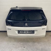 Peugeot 3008 P84 Heckklappe 1617409480 Farbcode KWED Perlweiß