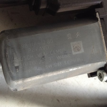 Raammechaniek Rechts-Voor 9810488880 / 9811791280 Peugeot 3008 II P84E