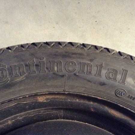 Spare wheel / Homecoming Peugeot 125/80/R15 Continental