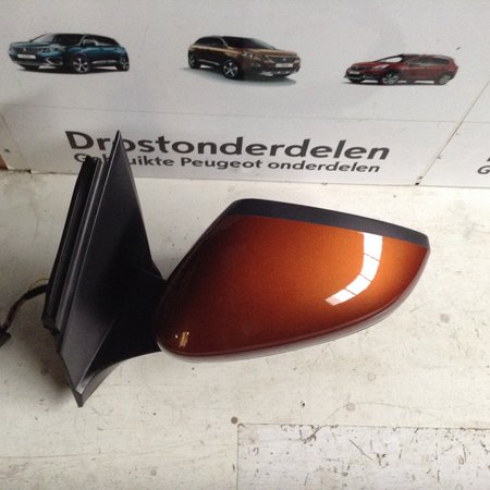 Outside Mirror Left Peugeot 3008 II P84E Color Brown ELG