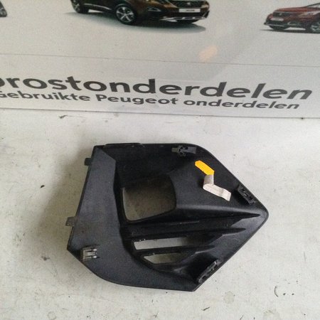 Fog Light Hood Left 9825954480 Peugeot 2008 II P24E Color Black EKL