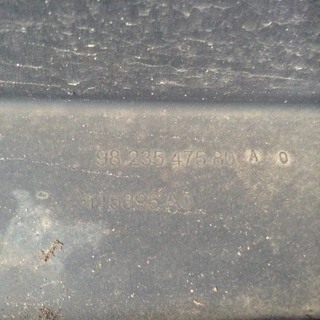 Bodenplatte rechts 9823547580 Peugeot 208 II P21E