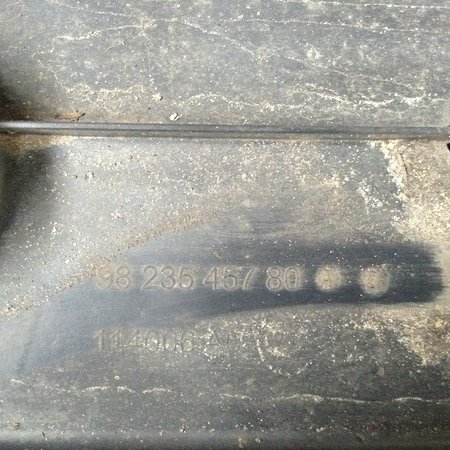 Floor panel left 9823545780 Peugeot 208 II P21E