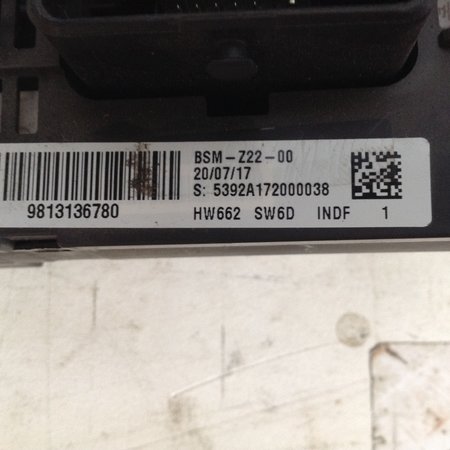 BSM Fuse Box 9813136780 Peugeot 3008 II P84E