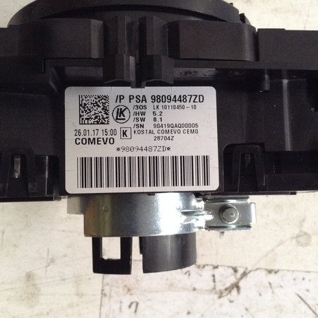 Steering column switch 98094487ZD Peugeot 3008 II P84E