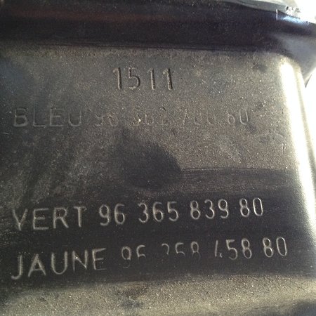 Motorlager 9636583980 Peugeot 308 (1807GJ)