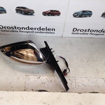 Outside Mirror Right Foldable Peugeot 2008 Chrome