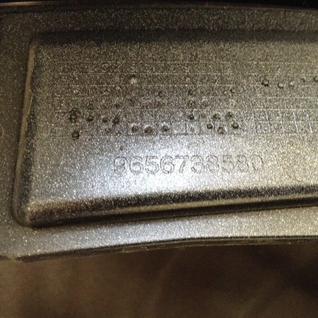 Scheibe Vorne Links 9656738580 Peugeot 308CC Farbe Grau EZR (7840W1)