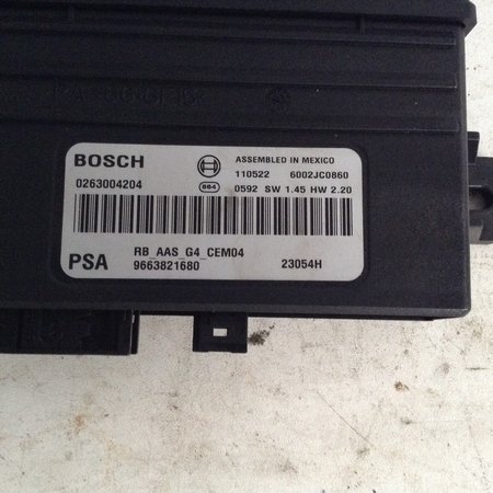 PDC Module 9663821680 Peugeot 308CC (0263004204)