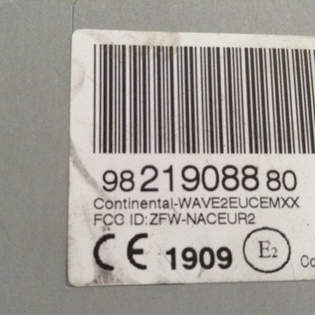Navigationssystem 9821908880 Peugeot 2008