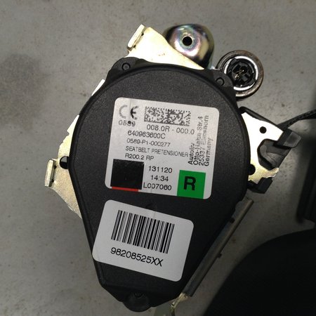 Gordelset 98208525XX / 98412247XX / 98412248XX / 98208526XX Peugeot 208 II P21E
