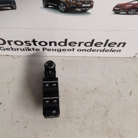 Raamschakelaar Links-Voor Verchroomd 98290962ZD Peugeot 3008 II P84E