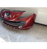 Front bumper Peugeot 207 color code KHS red