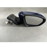 Outside Mirror Right Foldable Peugeot 3008 II P84E Color bleu magnetic