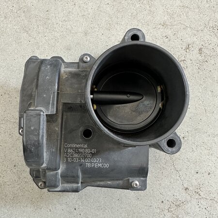 Throttle body with part number V862419080 Peugeot 308 1.6 16 vti