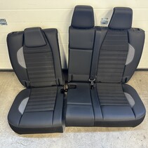 Rear seat Peugeot 2008 half leather