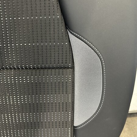 Rear seat Peugeot 2008 half leather