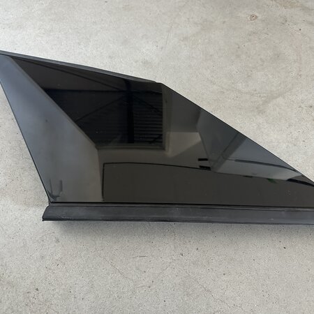 Decorative strip Side window Left with article number 9831665080 Peugeot 2008 II high-gloss black