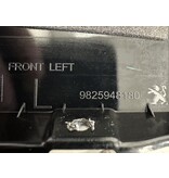 Sierlijst zwart van Links-voor deur Peugeot 2008II P24 9825948180