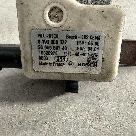 Battery cable 9666566780 Peugeot 207 cc 9671921980