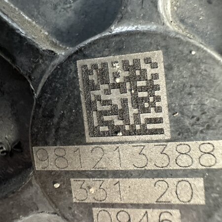 Vakuumpumpe (Benzin) mit Artikelnummer 9812133880 Peugeot Motorcode HN05