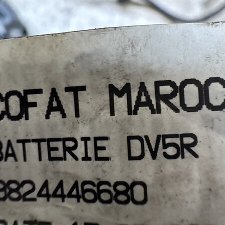 Batterieklemmen mit der Artikelnummer 9824446680 Peugeot 2008 II