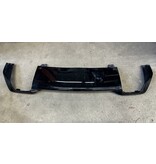 Rear bumper Diffuser double exhausts 98259671XT Peugeot 2008 II P24E black 9825967080