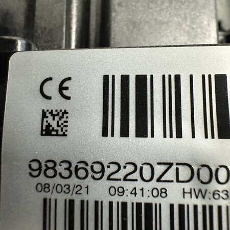 Combination switch Steering column with article number 98369220ZD Peugeot 208 II