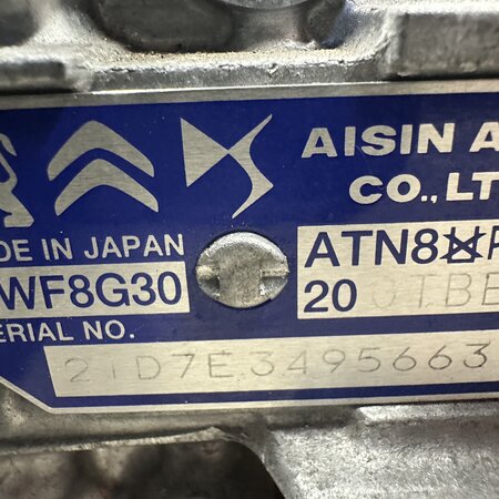 Automaatbak met artikelnummer 9838183480 Versnellingsbakcode 20GTBB  Peugeot 208 II 1.2