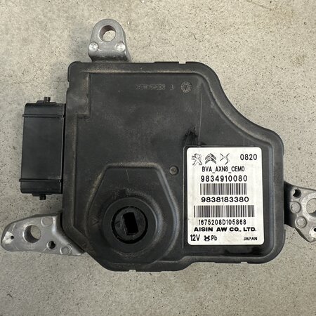 Automatic transmission computer with article number 9834910080 /9838183380 Peugeot 208II