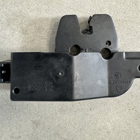 Tailgate lock mechanism with article number 9646091480 Peugeot 307 CC convertible