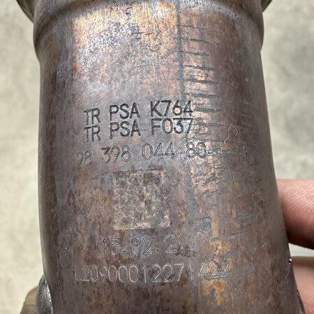 Katalysator 9839804480 Peugeot 2008 II P24E PSA K764 (Motorcode HN05)