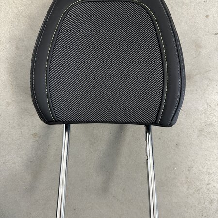 Headrest for seat with article number 9828569080 Peugeot 2008II GT green stitching