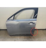 Tür 4-türig links vorne mit Artikelnummer (KCA) Farbe grau blau 9831047780 Peugeot 2008II ( (Restyle Delle beachten)