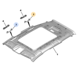Sky-Griff Für 98012429ZD Farbe Schwarz Peugeot 3008 II