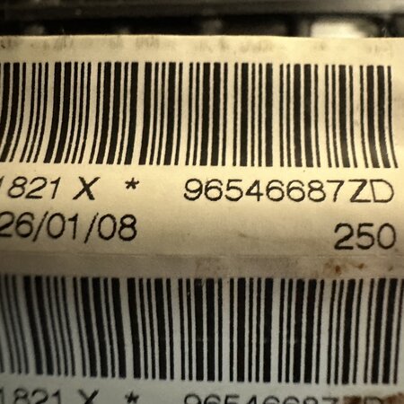 Sitzairbag links 96546687ZD Peugeot 207 (8216NE) schwarz