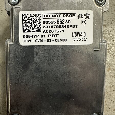 Front camera in window 9855566280 Peugeot 2008 II