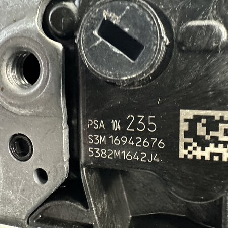 Door Lock Mechanism 4 Door Left Front PSA 104235 Peugeot 3008II