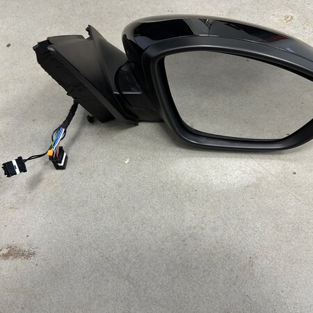 Outside mirror right with article number 98260175XT Peugeot 208 II color code black KTV