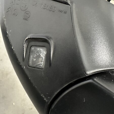 Outside mirror left Peugeot 2008 II P21E Color Pearl white 98271330XT With blind spot monitoring