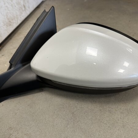 Outside mirror left Peugeot 2008 II P21E Color Pearl white 98271330XT With blind spot monitoring