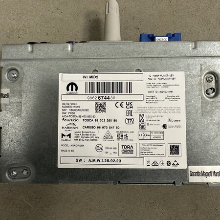 Radio / Navigation computer 9862674480 Peugeot 208II 1692643280 1697367380
